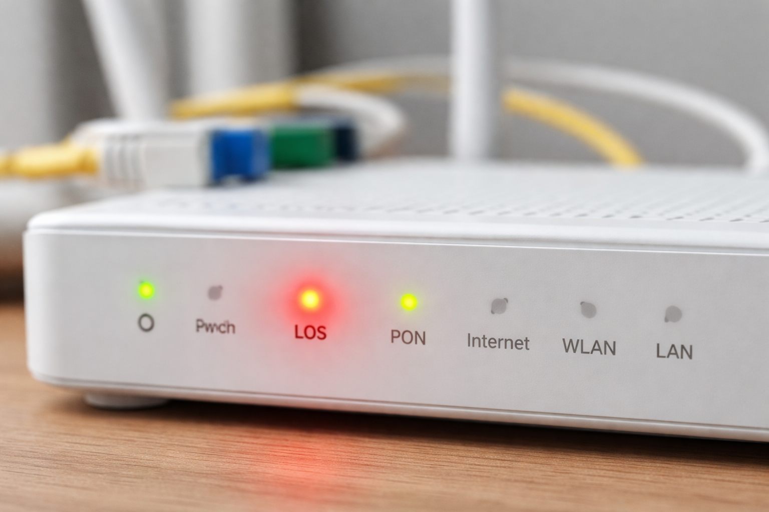 Lampu LOS Merah Di Router? Ini Artinya, Penyebab, Dan Cara Mengatasinya!