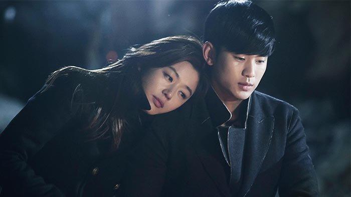 Poster My Love from the Star menampilkan Kim Soo-hyun dan Jun Ji-hyun